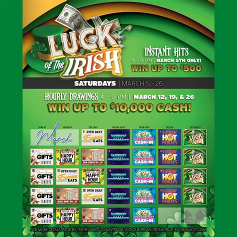 skagit casino promotions|March Promotions Calendar  .